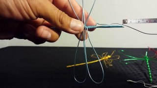 como hacer una libelula con alambre muy facil