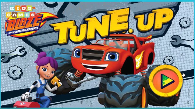 Nickelodeon Games to play online 2017 ♫Blaze monster machine Tune up♫ Kids Games
