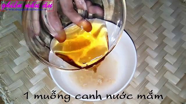 Pha NƯỚC MẮM GỪNG Chấm Cá Trê Chiên Ăn Ốc Vịt Luộc ...