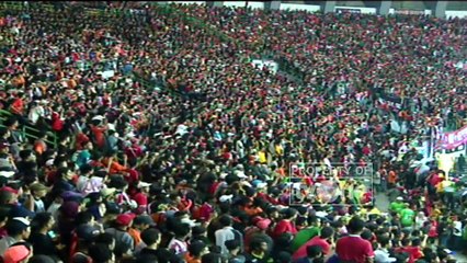 Perayaan Bhayangkara FC Juara Gojek-Traveloka Liga 1 2017