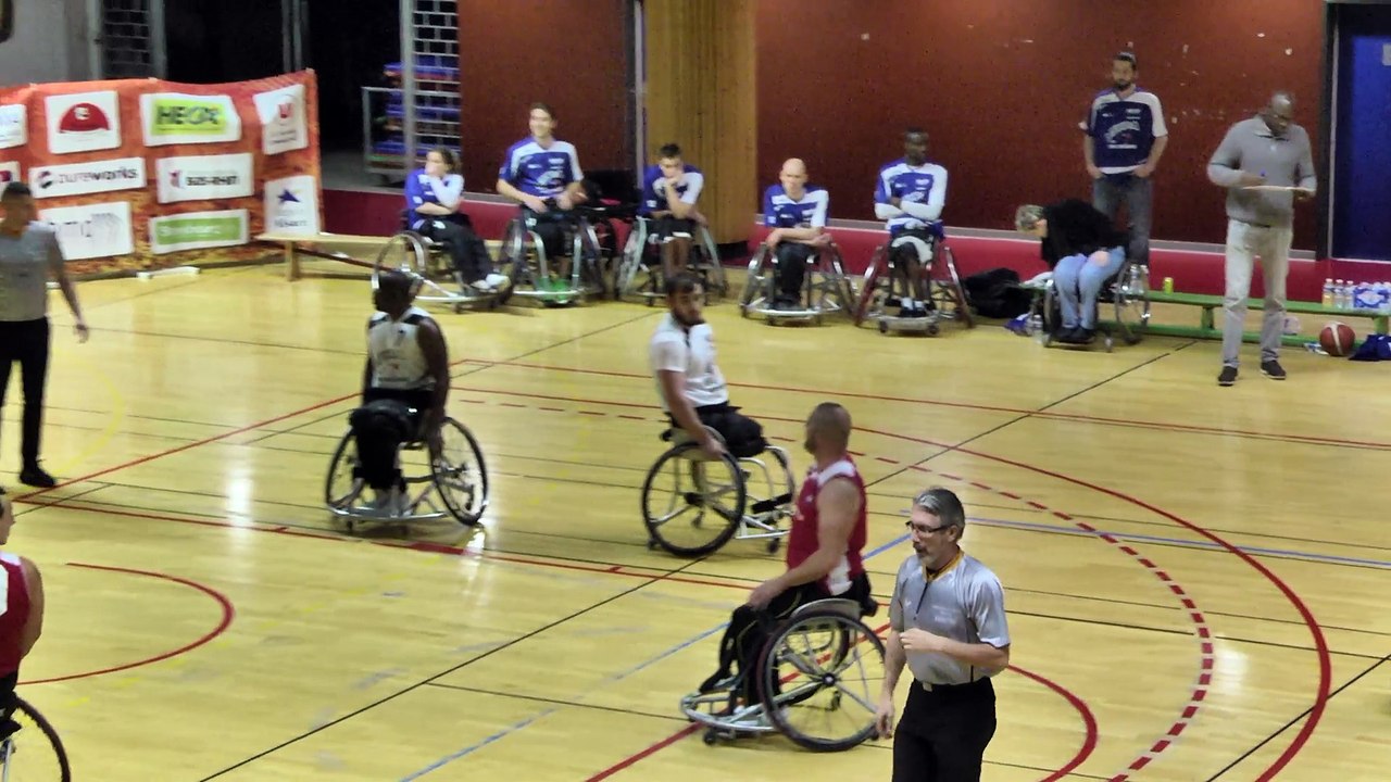 HANDIBASKET NATIONALE A -  ASHPA STRASBOURG vs LYON BASKET fauteuil