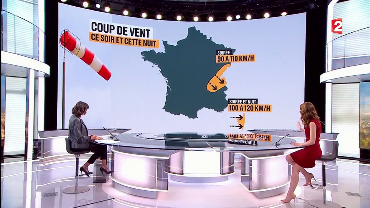 Météo : alerte vent violent en Méditerranée et dans les Alpes