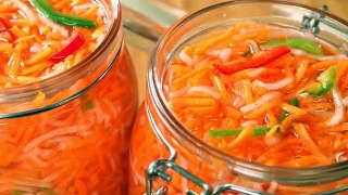 Vietnamese Pickled Carrots and Daikon _ Cách Làm Đồ Chua