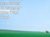 Weißes Pferd rennt auf Wiese Case Cover  Folio aus Kunstleder für das Apple iPad AIR 2