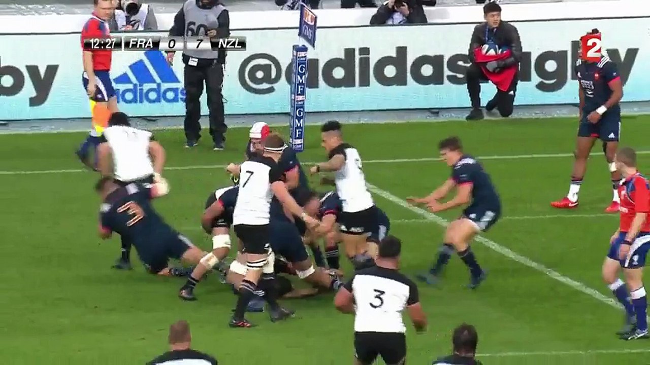Le gros match d'Antoine Dupont face à la Nouvelle-Zélande
