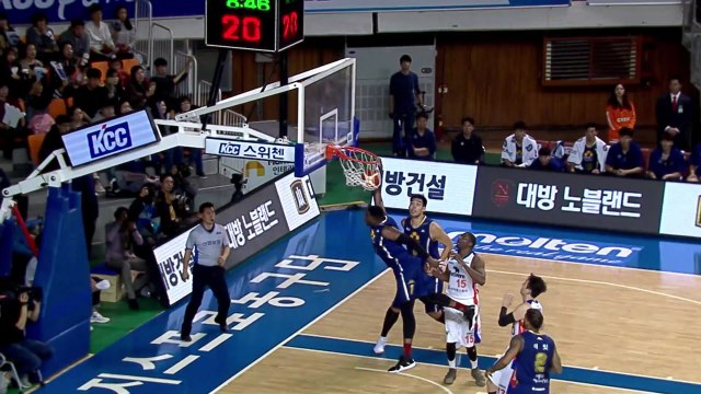 KCC, 전자랜드 8연승 저지 / YTN