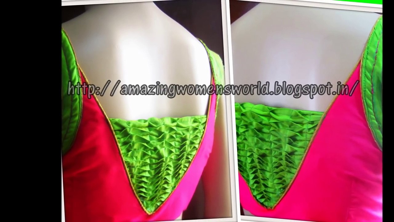 HOW TO MAKE SMOCKING DESIGNER BLOUSE - STEP BY STEP IN EASY WAY