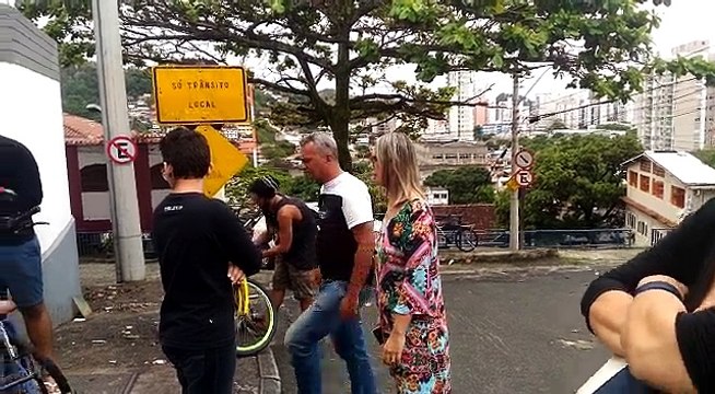Correria na entrada da Faesa no segundo dia do Enem