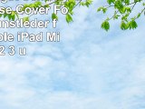 Araber Hengst Schwarz  Weiß Case Cover  Folio aus Kunstleder für das Apple iPad Mini 1 2