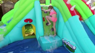 WATER SLIDE FOAM PARTY!!