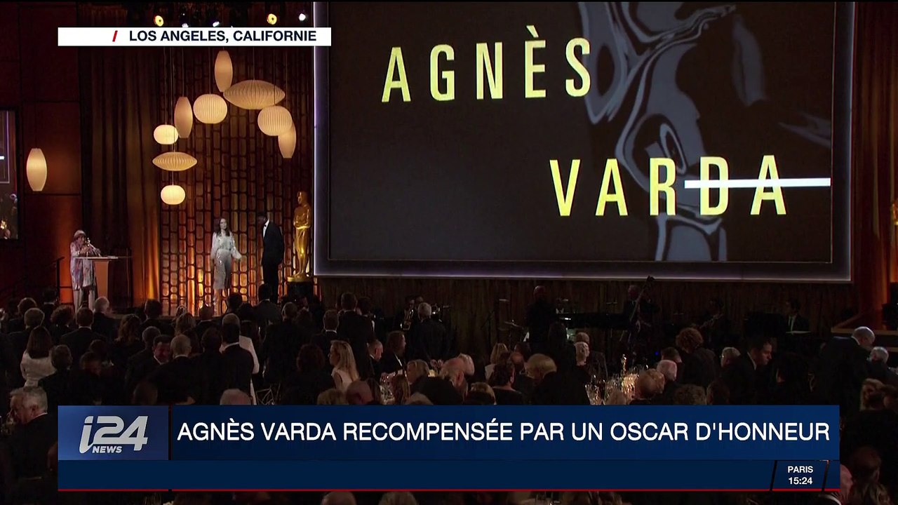 Agnès Varda récompensée par un Oscar d'honneur