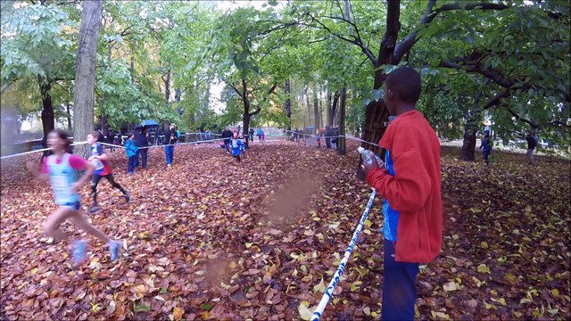 Cross de la Rose Course Arrivée Poussins Poussines le 12/11/2017