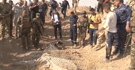 Iraqi Military Discovers Alleged Mass Grave Site in Former Islamic State Stronghold of Hawija