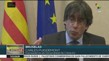 Carles Puigdemont critica medidas tomadas por la Unión Europea