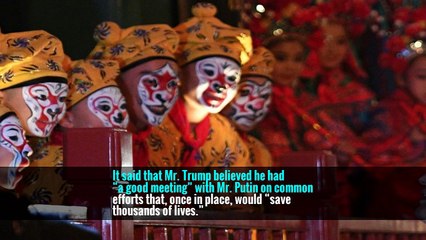 Trump Says Putin ‘Means It’ About Not Meddling