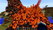 Minecraft Mods | VOLCANO MOD (Volcanoes, Elevators & More) | Mod Showcase