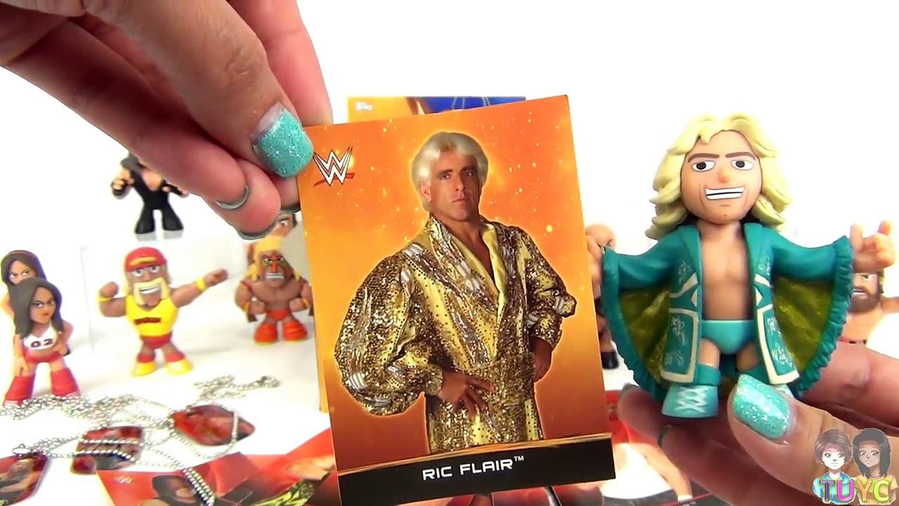 FULL BOX WWE World Wrestling Entertainment Dog Tag with Hulk Hogan, John Cena Superstar Tags / TUYC