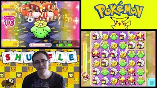 Pokemon Shuffle - Skiploom, Oshawott, Dragonite, and More! (S RANK 531 thru 540) - Episode 205