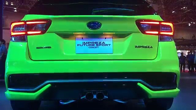 スバル インプレッサ FUTURE SPORT CONCEPT 実車見てきたよ☆新型インプレッサをベースにダイナミック！SUBARU IMPREZA FUTURE SPORT CONCEPT
