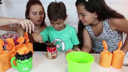 DESAFIO DA LATA com MICO - BRINCANDO Familia Bela Bagunça