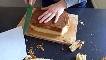 How to make a 3d Jack Daniels bottle cake / Jak zrobić tort w kształcie butelki