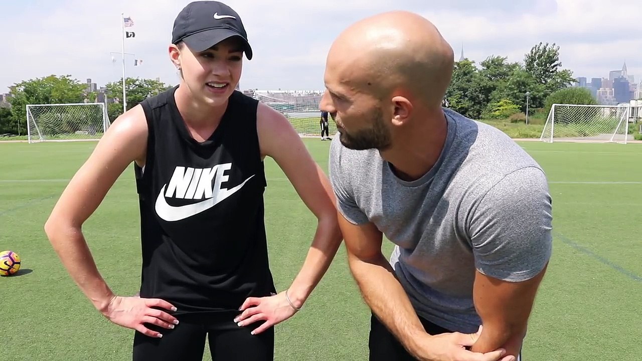 GIRLS OR BOYS - Who's Better at Football? vs INDI COWIE!