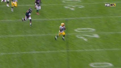 Ty Montgomery breaks free through the hole for 37-yard TD run