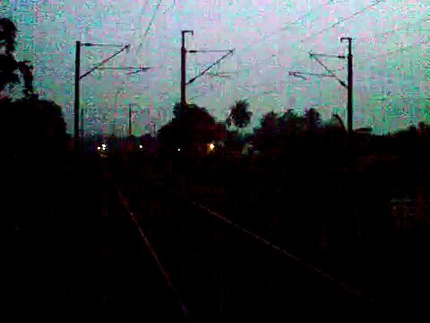 Acceleration sounds of WAP 7 on 2301 Up Rajdhani Express