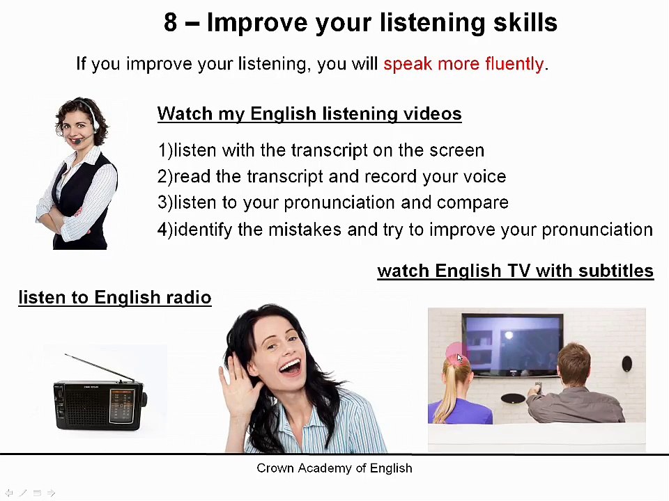 How to improve your English speaking skills | English conversation