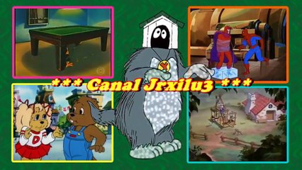 Bozo e o Homem invisivel, desenho antigo português