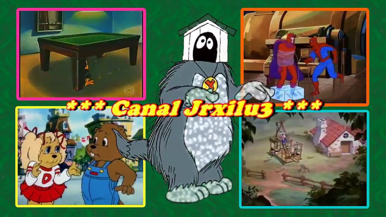 Bozo e o Homem invisivel, desenho antigo português