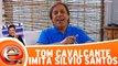 Tom Cavalcante imita Silvio Santos narrando jogo de futebol