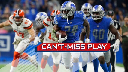 Can't-Miss Play: Lawson delivers massive hit, scoops fumble, returns it for TD