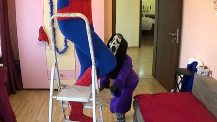#SPIDERMAN vs SCREAM! FUNNY PRANK COMPILATION Spiderman Real Life Superhero Fun IRL