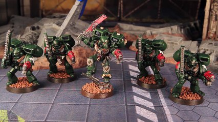 Gone Fishing - 200pt Warhammer 40K Kill Team Battle Report - Tau Vs. Dark Angels