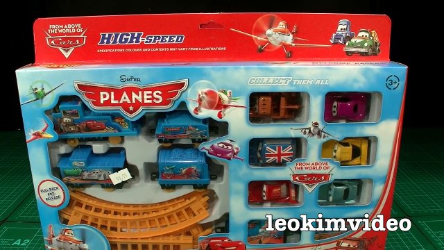 Disney Planes Dark Side Knock Off Toys Ep 2 Dusty Toy Cars Train Wreck Poop Slime & Blender