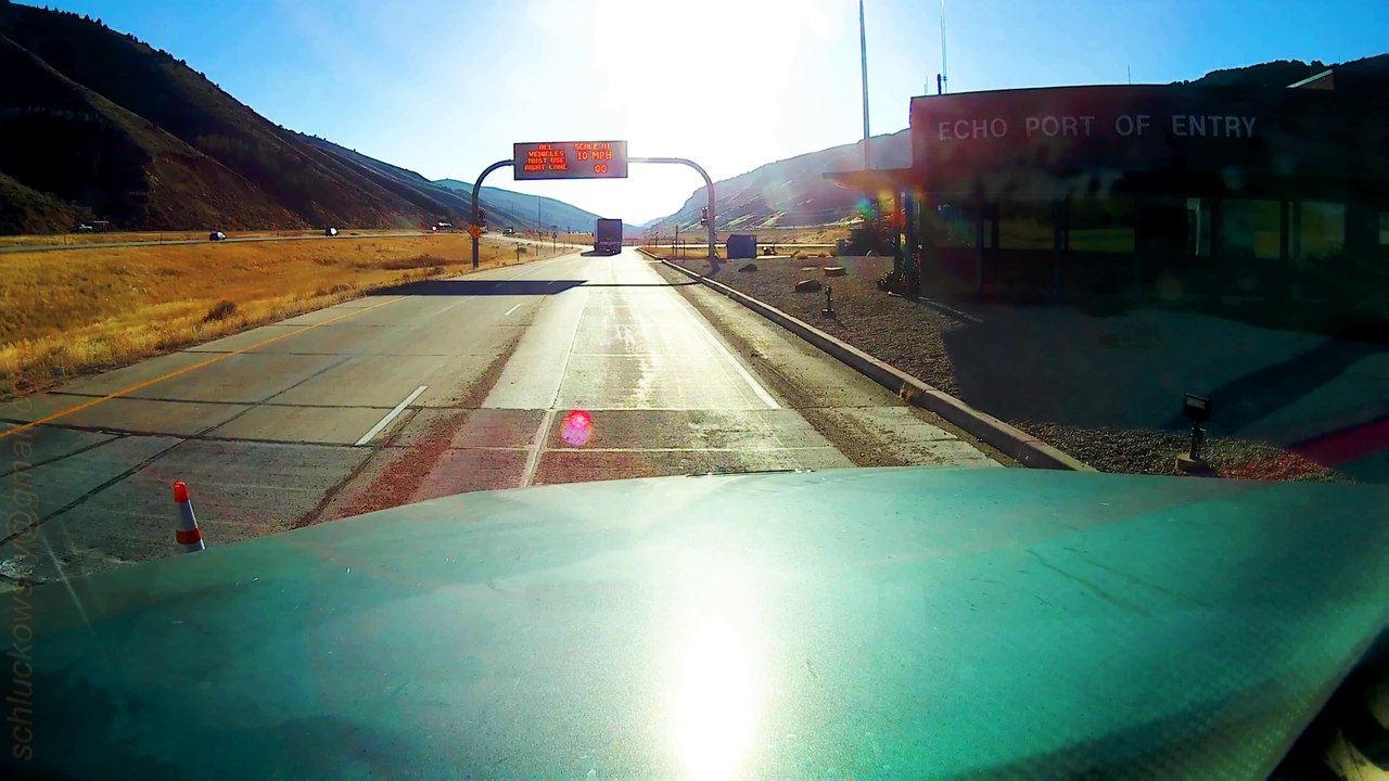 Utah Weight Watchers in Action///Weigh Station///Weigh Station///DOT Scale///Scale House///