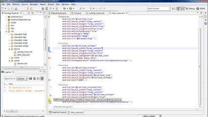 ListView with Images and Text: Android Programming