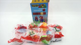 Super Mario Brothers McDonalds 2017 Happy Meal Fast Food Toys