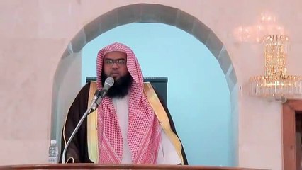 تزكية النفس بـ ذكر الله - الشيخ محمد بقنه الشهراني