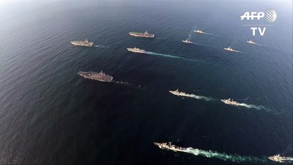 Porta-aviões dos EUA participam de exercício com Seul