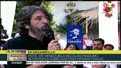 Pdte. Maduro: Inexplicable que si Vzla pagó 2.000 mdd suba riesgo-país