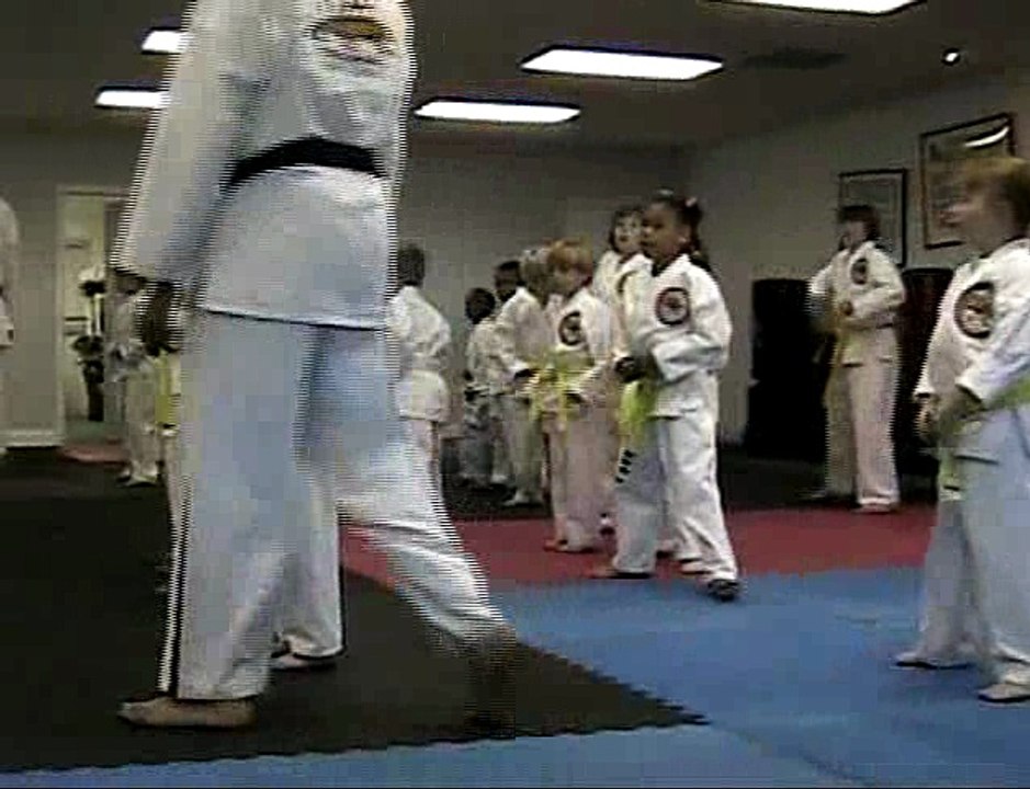 031 - Ellen Yellow Belt Testing