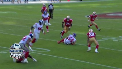 Olivier Vernon tips ball to himself to pick off C.J. Beathard
