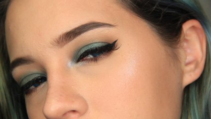 Evergreen smoky Eye| Starry Eye Palette Review