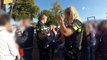 Politie Den Haag, aanhouding vernieling op heterdaad. Op bezoek bij Waddinxveen 