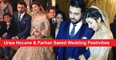 Urwa Hocane & Farhan Saeed Wedding Festivities