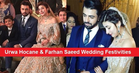 Urwa Hocane & Farhan Saeed Wedding Festivities