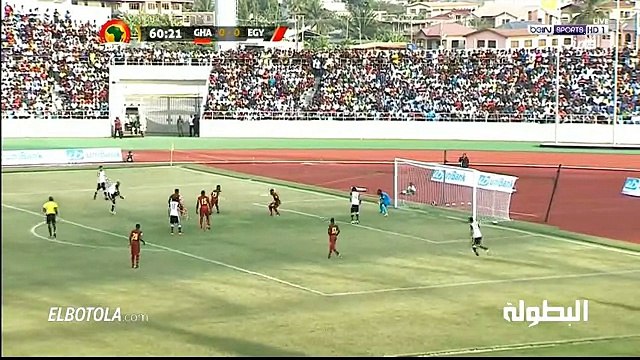 هدف مصر الأول أمام غانا - شيكابالا GHANA 0-1 EGYPT