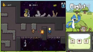 Regular Show Mordecai and Rigby In 8-Bit Land (3DS) - Walkthrough - Part 5